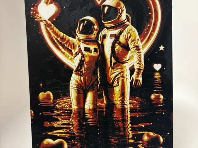 HueForge model: Love Space Hueforge by Morganja