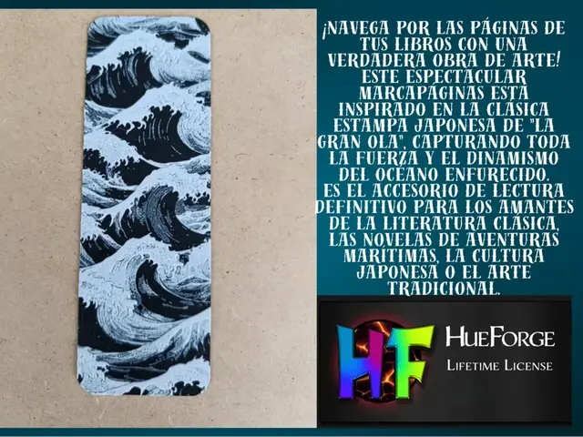 Bookmark The Great Wave (Kanagawa Style)