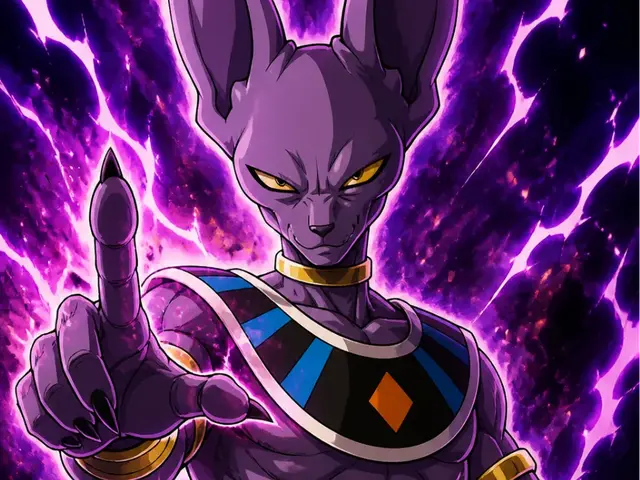 HueForge model: BEERUS – Dragon Ball Hueforge Edition EASY PRINT) by Hueforge Maker