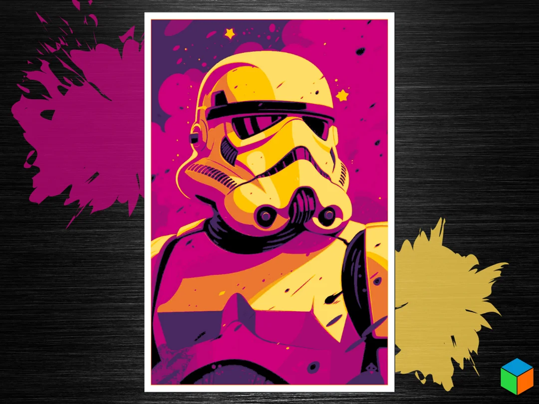 Stormtrooper (Bonus File) by 3D Prints By Vic HueForge model: Stormtrooper (Bonus File) by 3D Prints By Vic