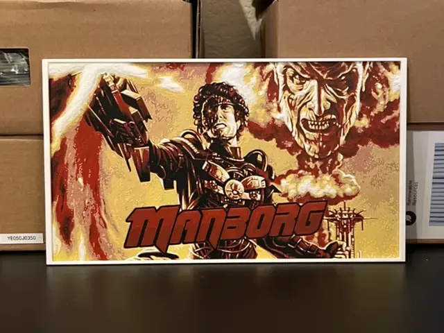 HueForge model: Manborg Hueforge by Estiv