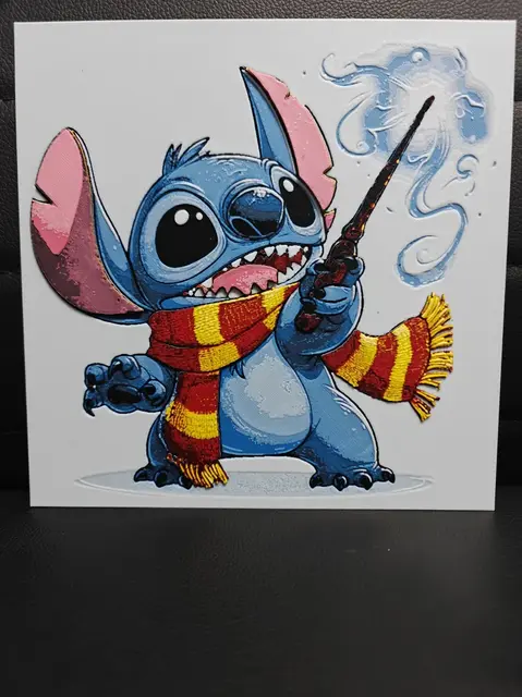 HueForge model: Stitch Harry Potter by TheHueforgeLady