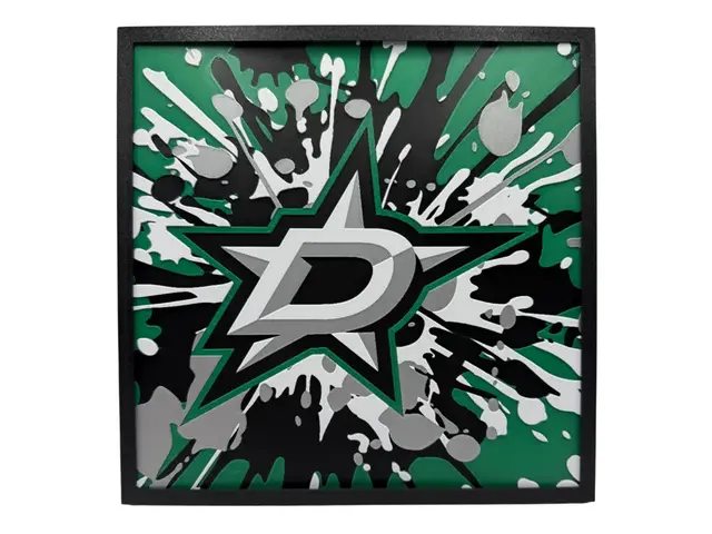 HueForge model: Dallas Stars - NHL Series 2 by Canadian Gamer