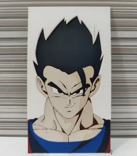 HueForge model: Hueforge Gohan color match by Litolunar