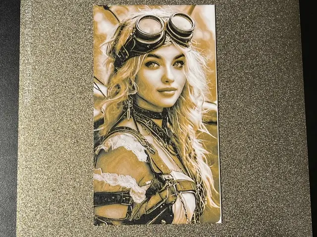 HueForge model: Steampunk girl hueforge by FantasyZ