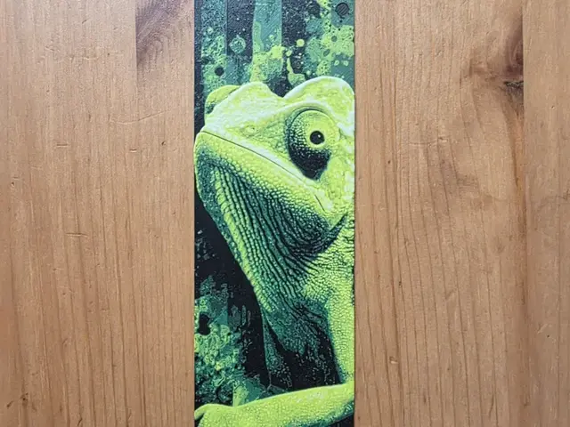 HueForge model: Chameleon Bookmark by Morganja
