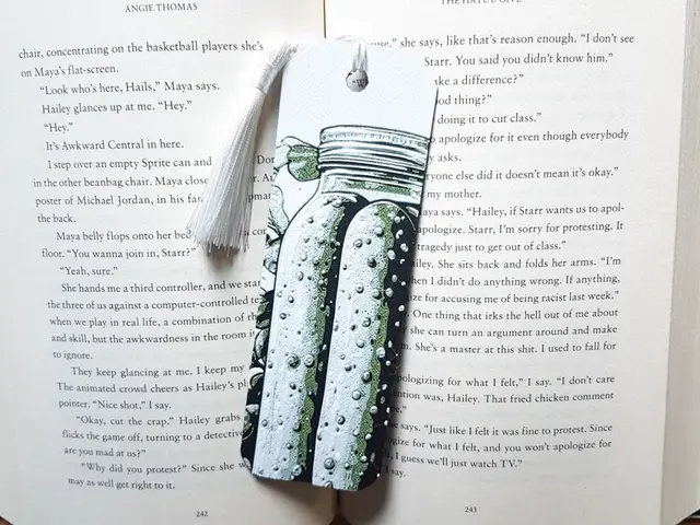 HueForge model: Bookmark, Pickle Jar, Fest by Dame Jo