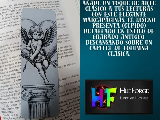 HueForge model: Cupido Bookmark by FYTY112