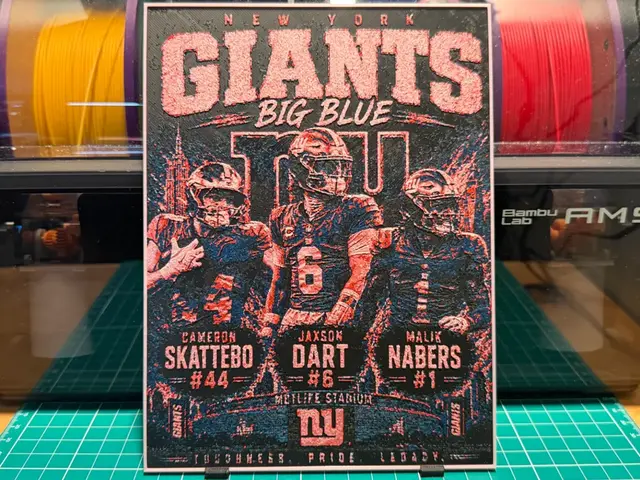 Giants Players Poster