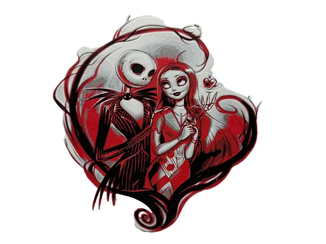 HueForge model: Jack and Sally - Hueforge by Canadian Gamer
