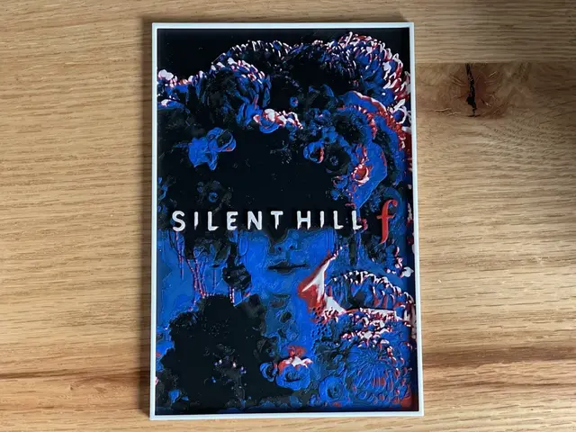 HueForge model: Silent Hill F - Hueforge Video Game Poster by NiiON