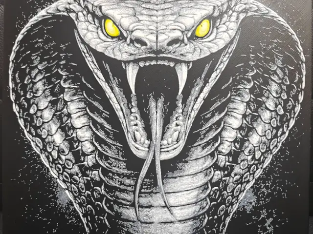 HueForge model: King Cobra / Dark Beast Series by TheHueforgeLady