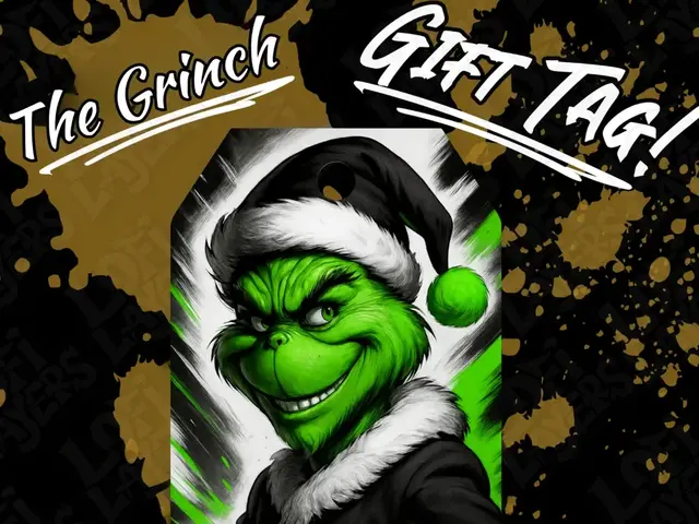 The Grinch Gift Tag