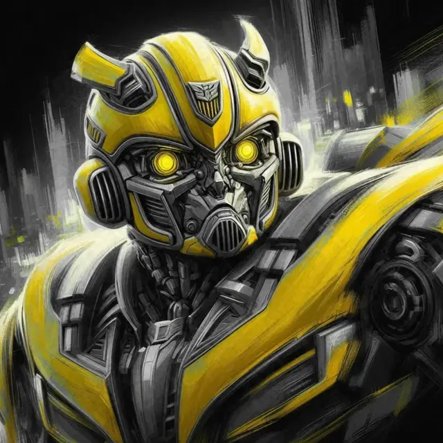 HueForge model: Bumblebee Transformers Hueforge by LoFi Layers
