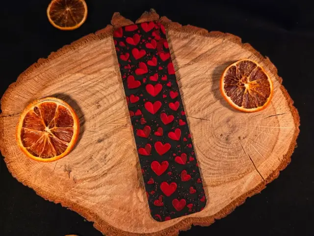 HueForge model: Valentine’s Hearts bookmark by EternalDesigns3D