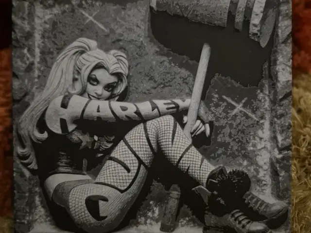 HueForge model: harley quinn slate 2 by Buntsta