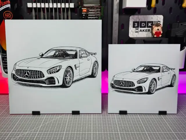 Mercedes AMG GT R - Hueforge - 3 Colors