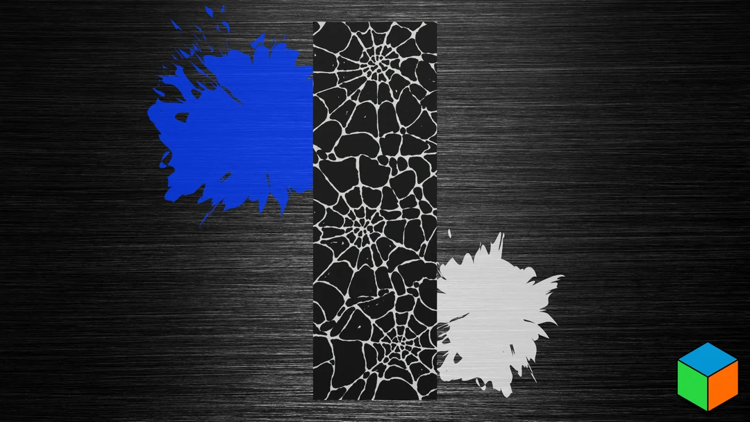 Caught in the Web — SpiderWeb Bookmark 🕸️ by 3D Prints By Vic HueForge model: Caught in the Web — SpiderWeb Bookmark 🕸️ by 3D Prints By Vic