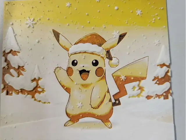 HueForge model: hueforge Pokemon Pikachu Christmas v4 by ZombiePaint3D
