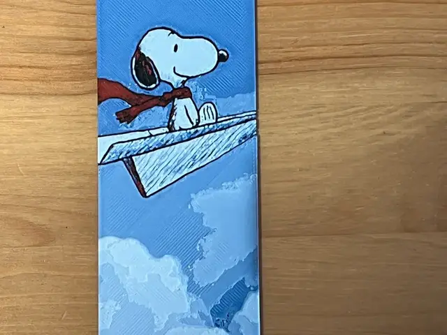 HueForge model: snoopy bookmark by Morganja