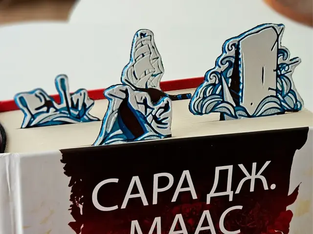 HueForge model: "Moby-Dick" - Bookmarks Set by C3D