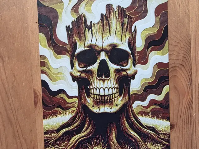 HueForge model: Skull Tree Hueforge by Morganja