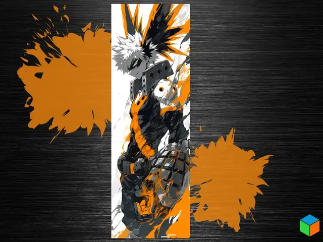 HueForge model: Battle Ready Bakugo Bookmark - My Hero Academia by 3D Prints By Vic