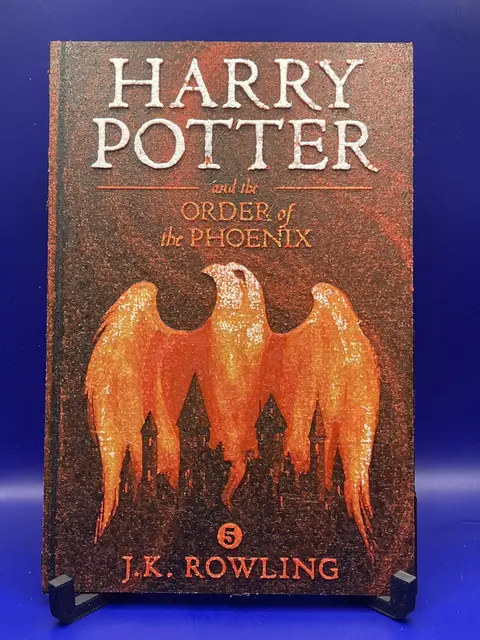 Harry Potter and the Order of the Phoenix Book Cover Fan Art