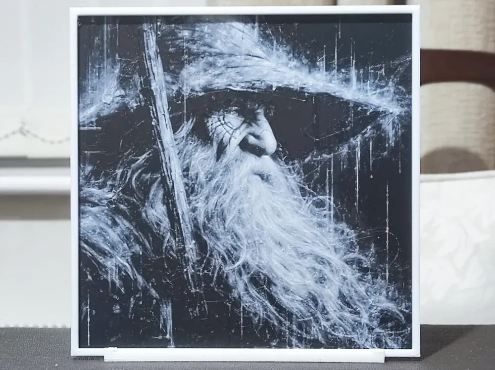 Wizard - HueForge 2 Color by BoDad HueForge model: Wizard - HueForge 2 Color by BoDad