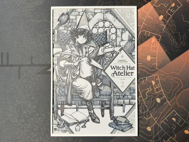 HueForge model: Witch Hat Atelier - Manga Vol 2 by ZorPrime7