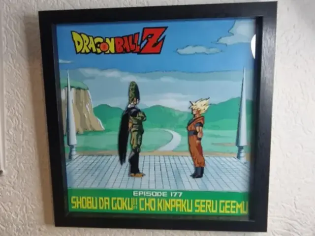 HueForge model: Relief Box Dragon Ball Z - Episode 177 by Dakiren