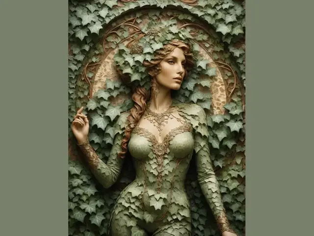 HueForge model: Ivy Girl - Hueforge by suaimondi