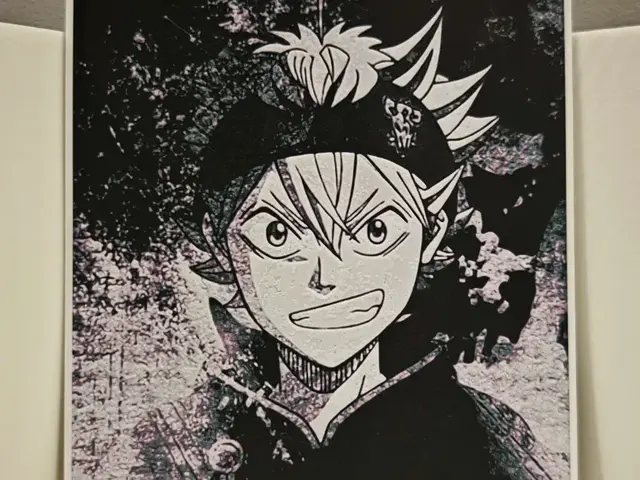 HueForge model: Asta - Black Clover by bzz999