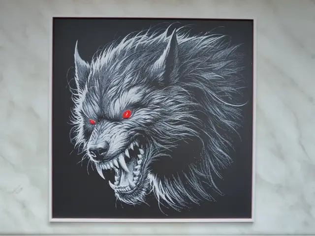 HueForge model: Werewolf - Hueforge by BeaN