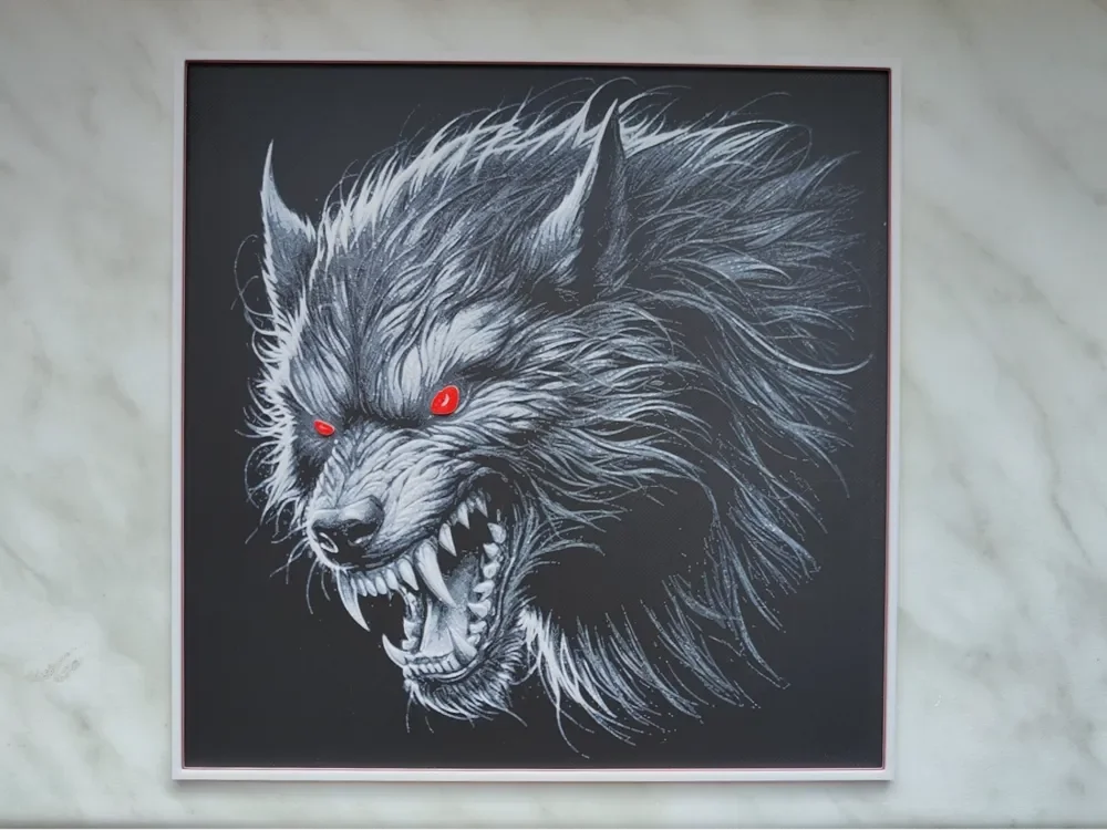 Werewolf - Hueforge by BeaN HueForge model: Werewolf - Hueforge by BeaN