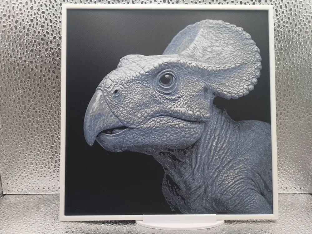 Protoceratops hueforge by Borishotch Industries HueForge model: Protoceratops hueforge by Borishotch Industries