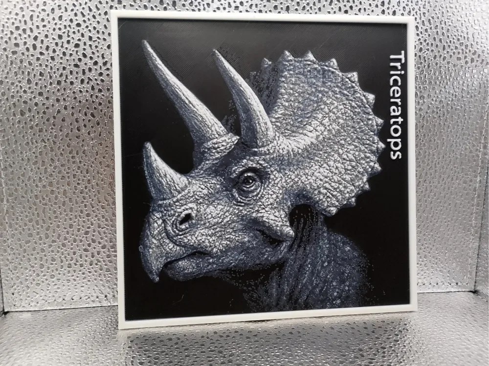 Triceratops – Hueforge by Borishotch Industries HueForge model: Triceratops – Hueforge by Borishotch Industries