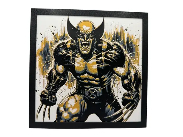 HueForge model: Wolverine by Canadian Gamer