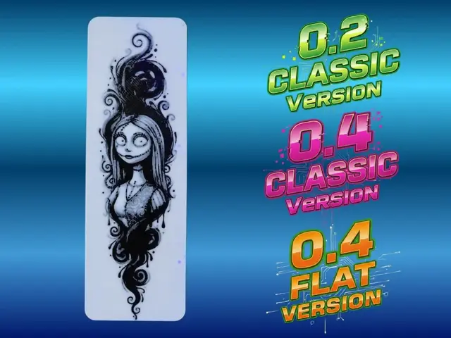 HueForge model: Sally Bookmark by Atrus Design
