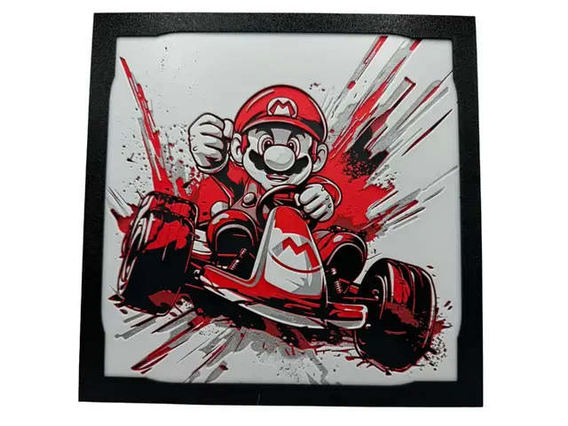 HueForge model: Mario Kart - Hueforge by Canadian Gamer