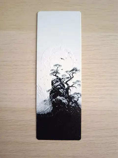 HueForge model: Japanese Mountain Bookmark by Atrus Design