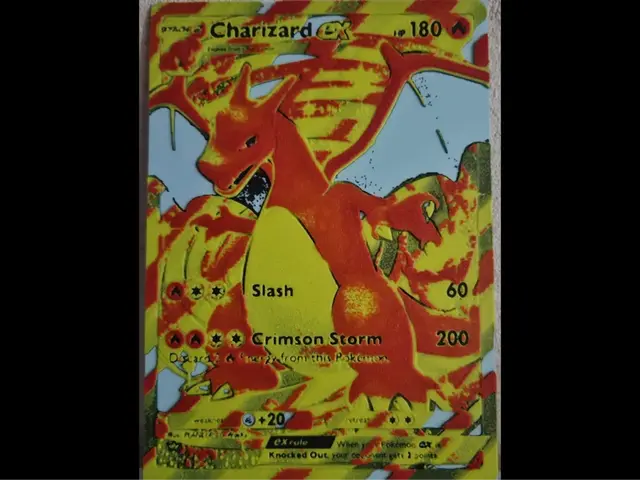 HueForge model: Charizard Ex Card - Hueforge by HueFoundry