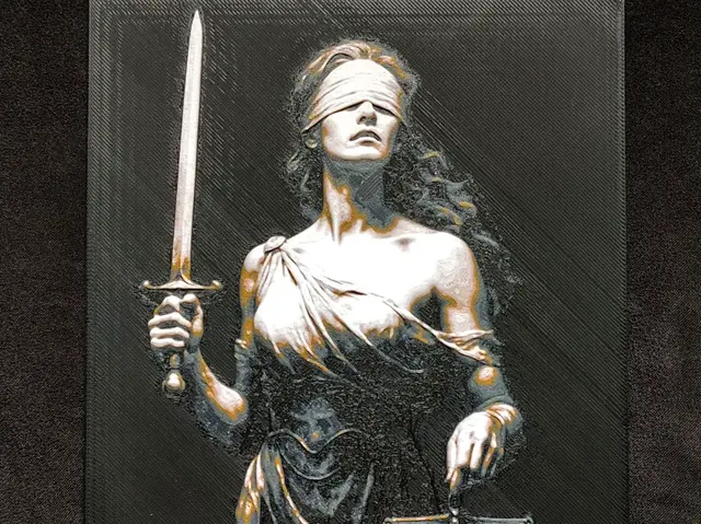 HueForge model: Justice HueForge by fD.667