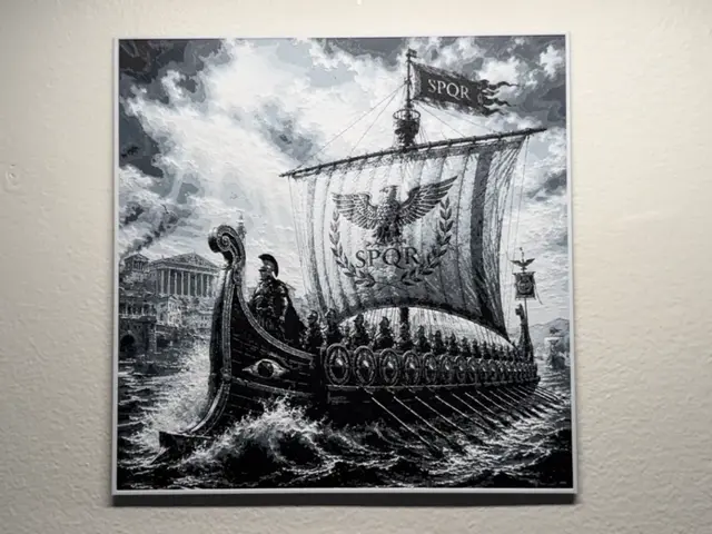 Roman Ship HueForge