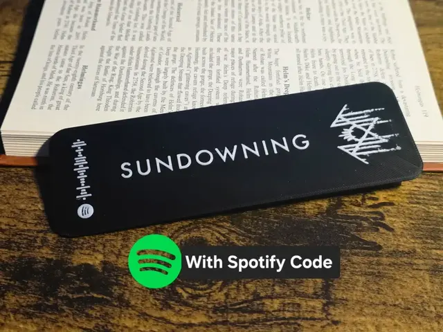 HueForge model: Sleep Token Album Bookmark - Sundowning by N0vA Designs