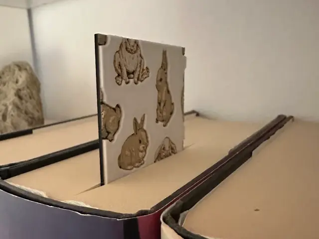 HueForge model: Easter Rabbits Bookmark by Copenhagen Crafter