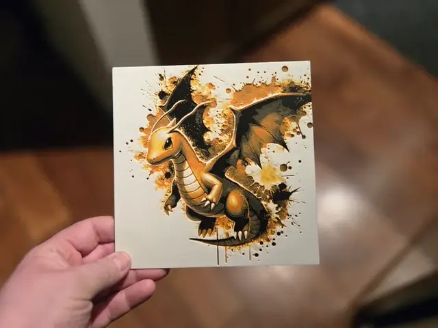 HueForge model: Graffiti Dragonite Hueforge by 3Ree Printing