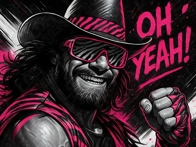 HueForge model: Macho Man Randy Savage Hueforge by LoFi Layers