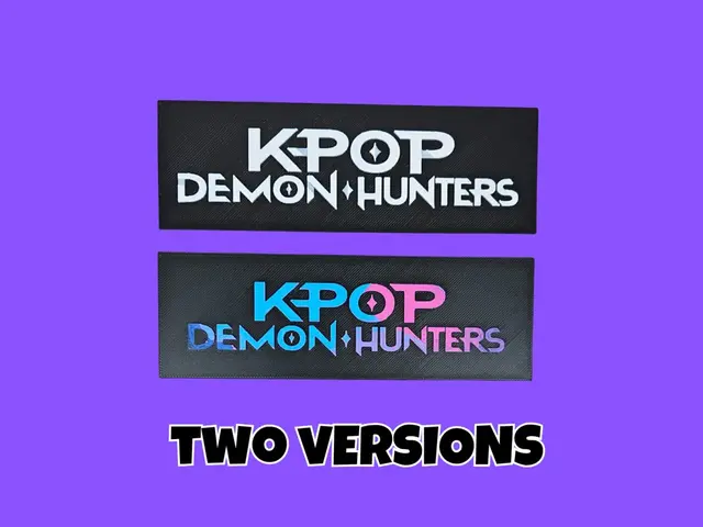 HueForge model: KPOP Demon Hunters Logo Bookmark by Canadian Gamer