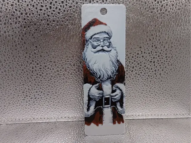 HueForge model: Father Christmas Hueforge Bookmark by Borishotch Industries